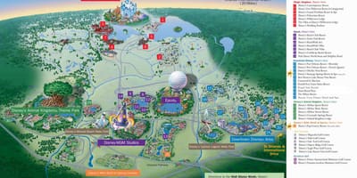 Ramani ya Walt Disney World
