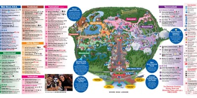 Disney ramani ya Dunia Magic Ufalme